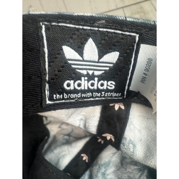 Hat Adidas Tie-Dye Cotton Cap Adjustable Strapback - Picture 4 of 6